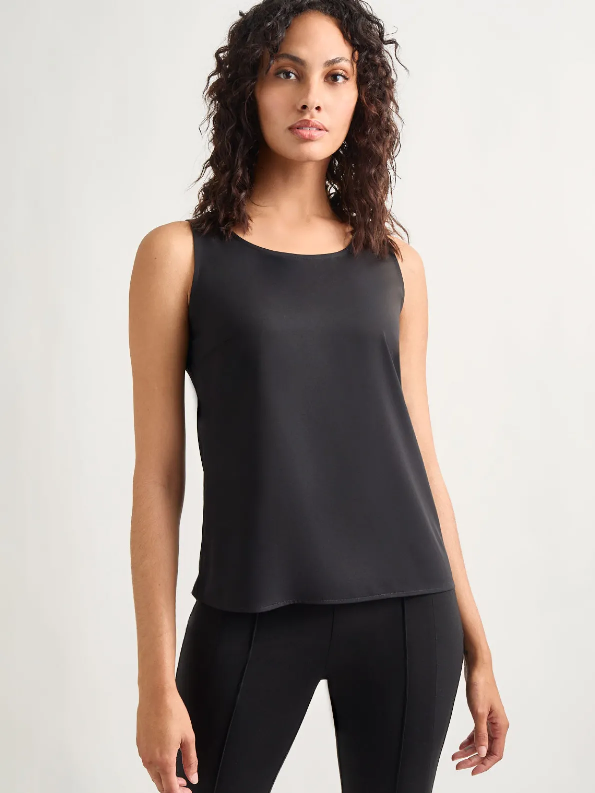 Classic Crepe de Chine Tank Top