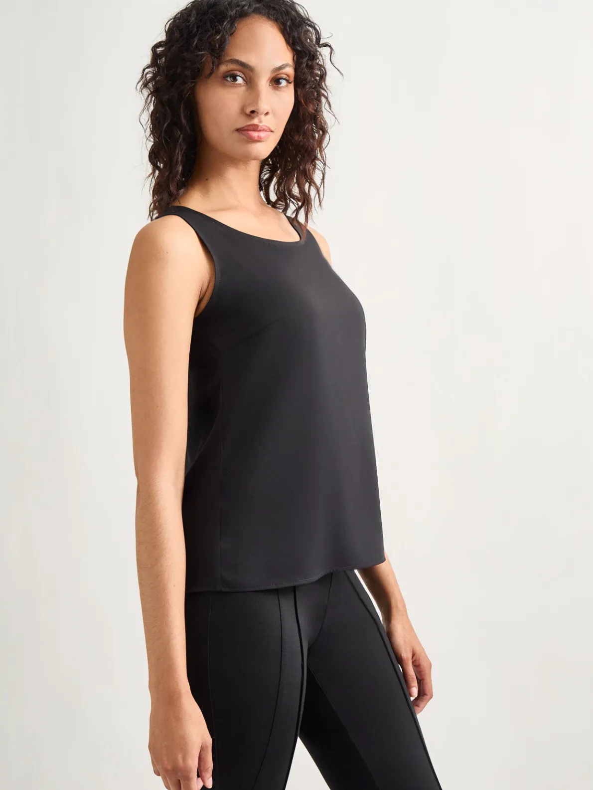 Classic Crepe de Chine Tank Top