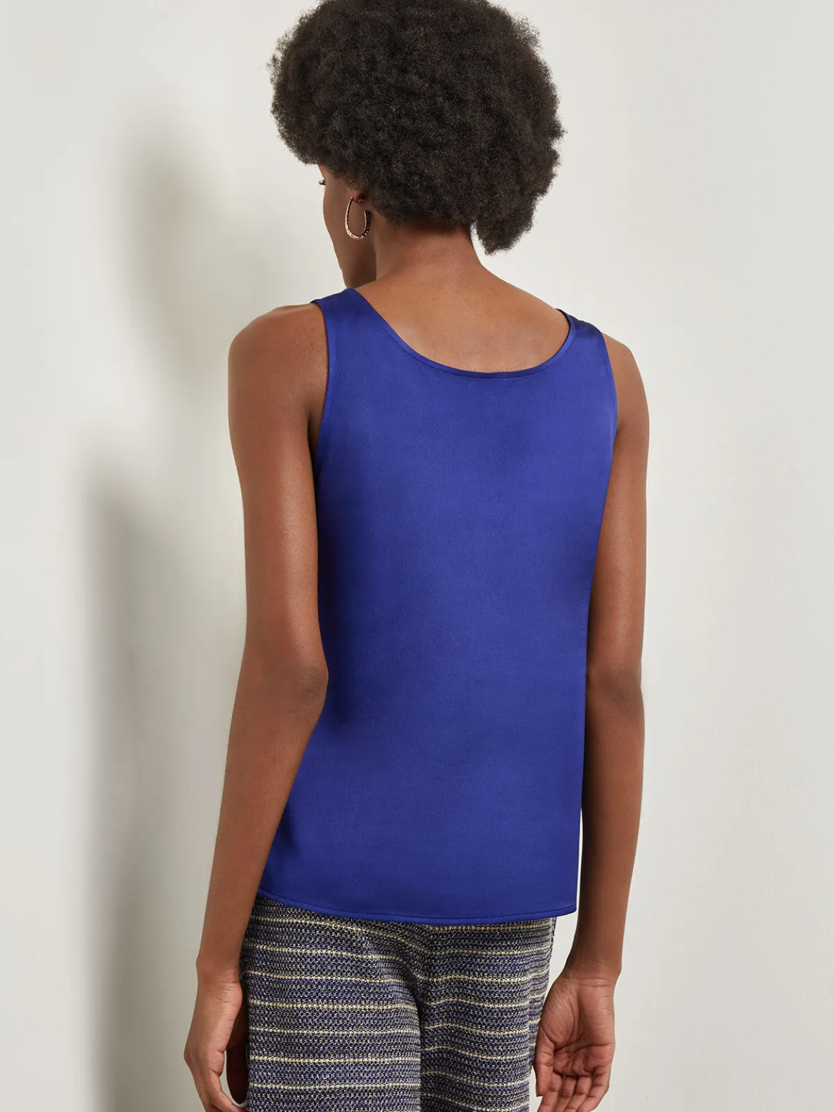 Classic Crepe de Chine Tank Top