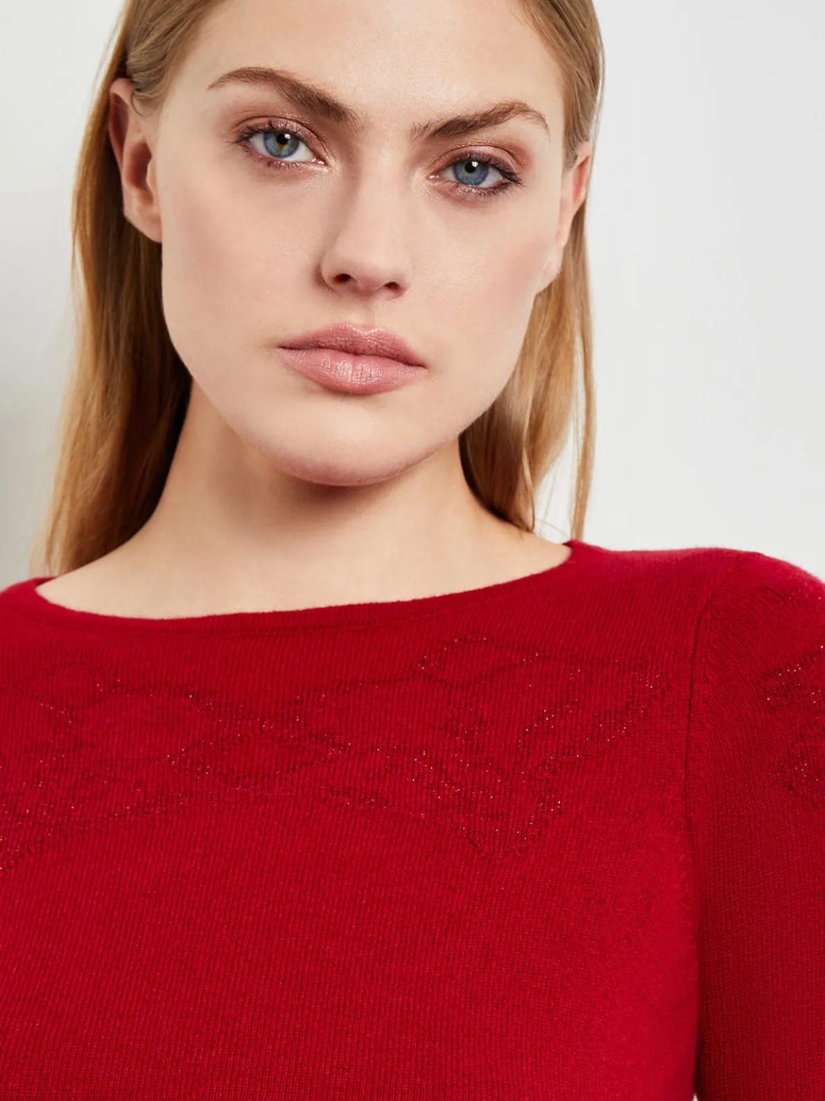 Floral Shimmer Cashmere Tunic