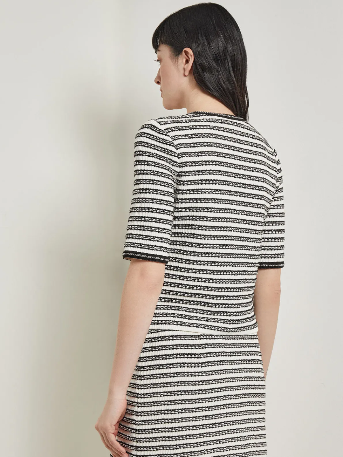 Heritage Fit Chain Trim Jacket - Recycled Knit