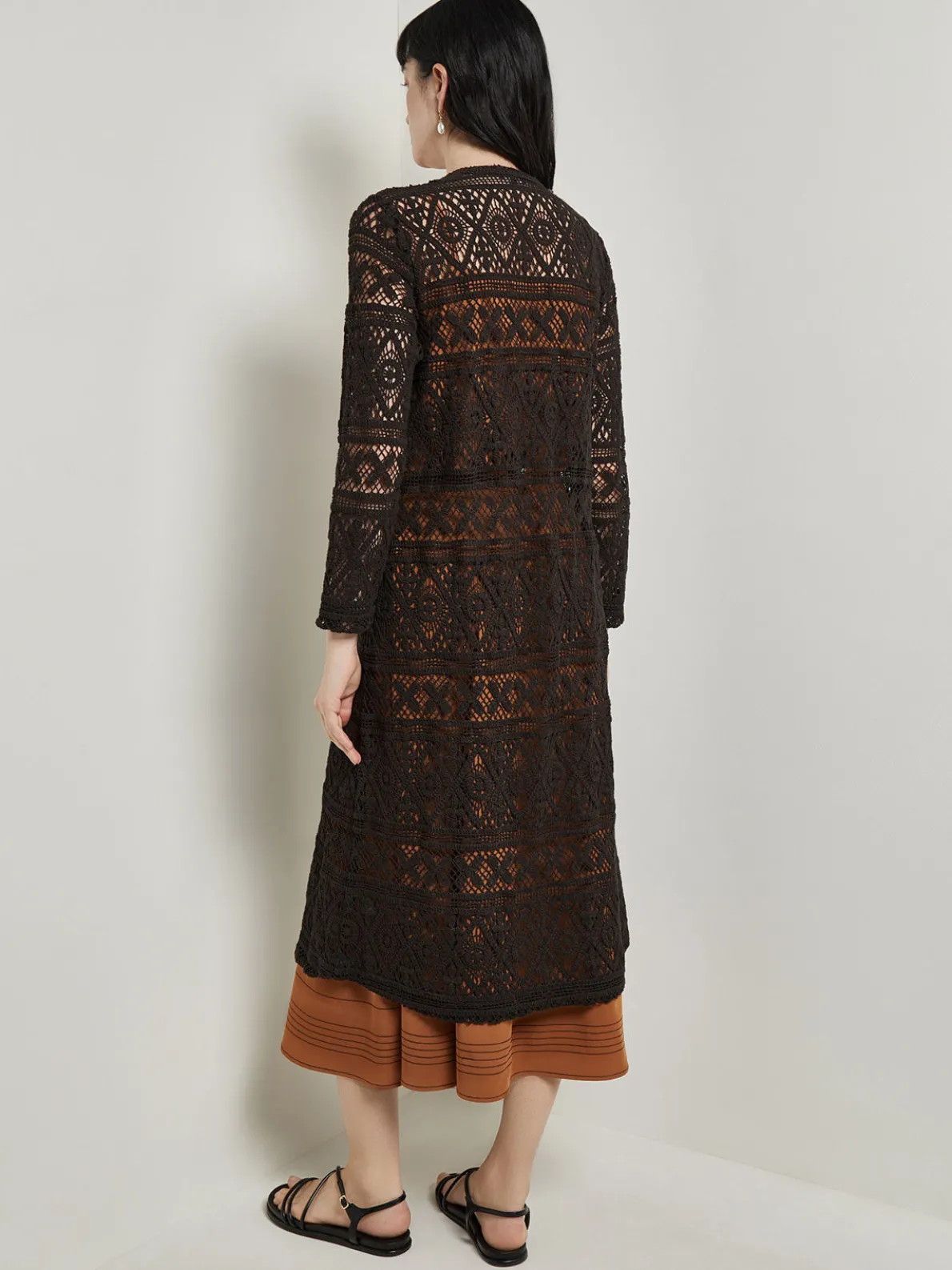 Heritage Fit Duster - Crochet Cotton