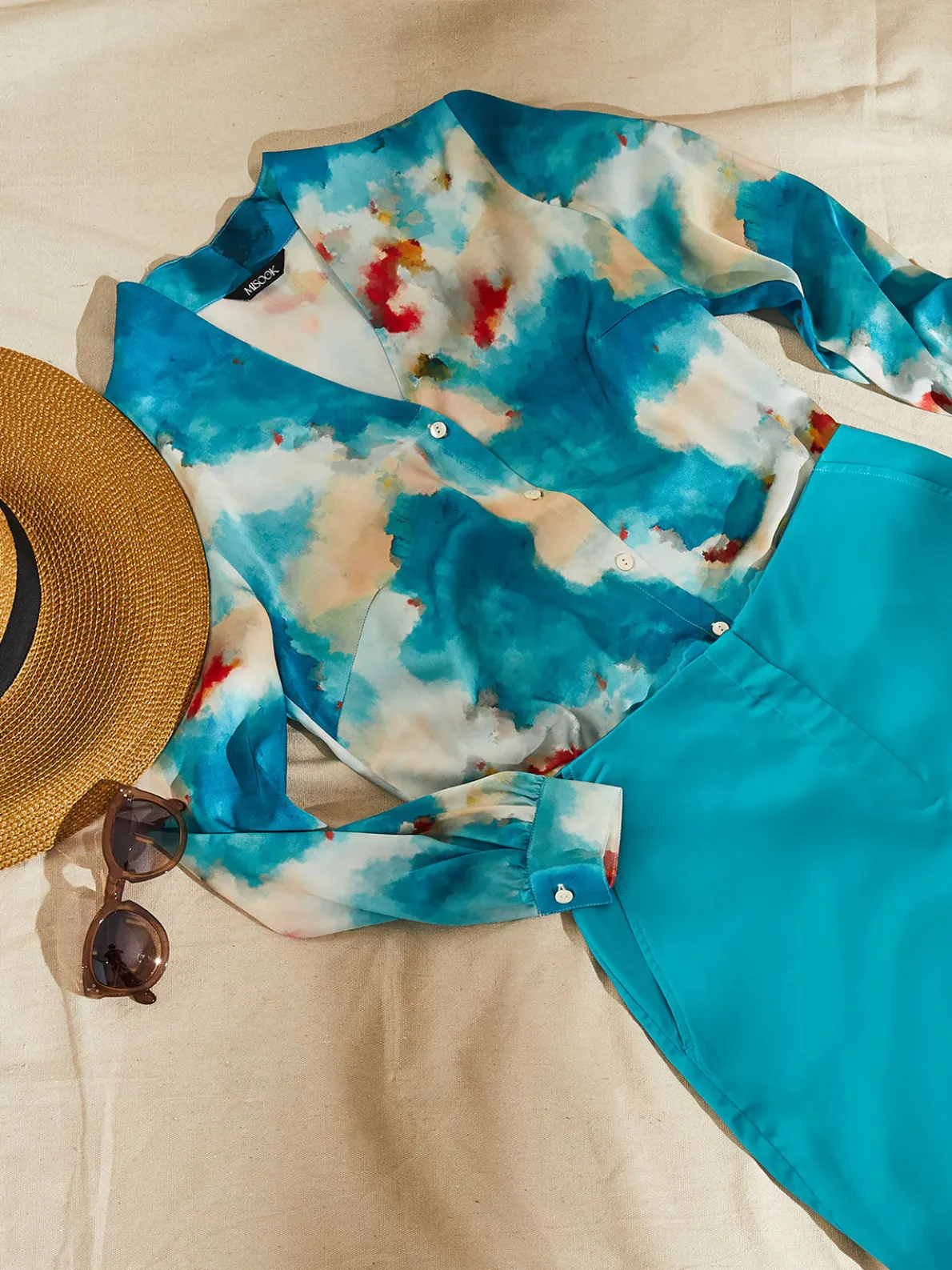 Knee-Length Woven Shorts