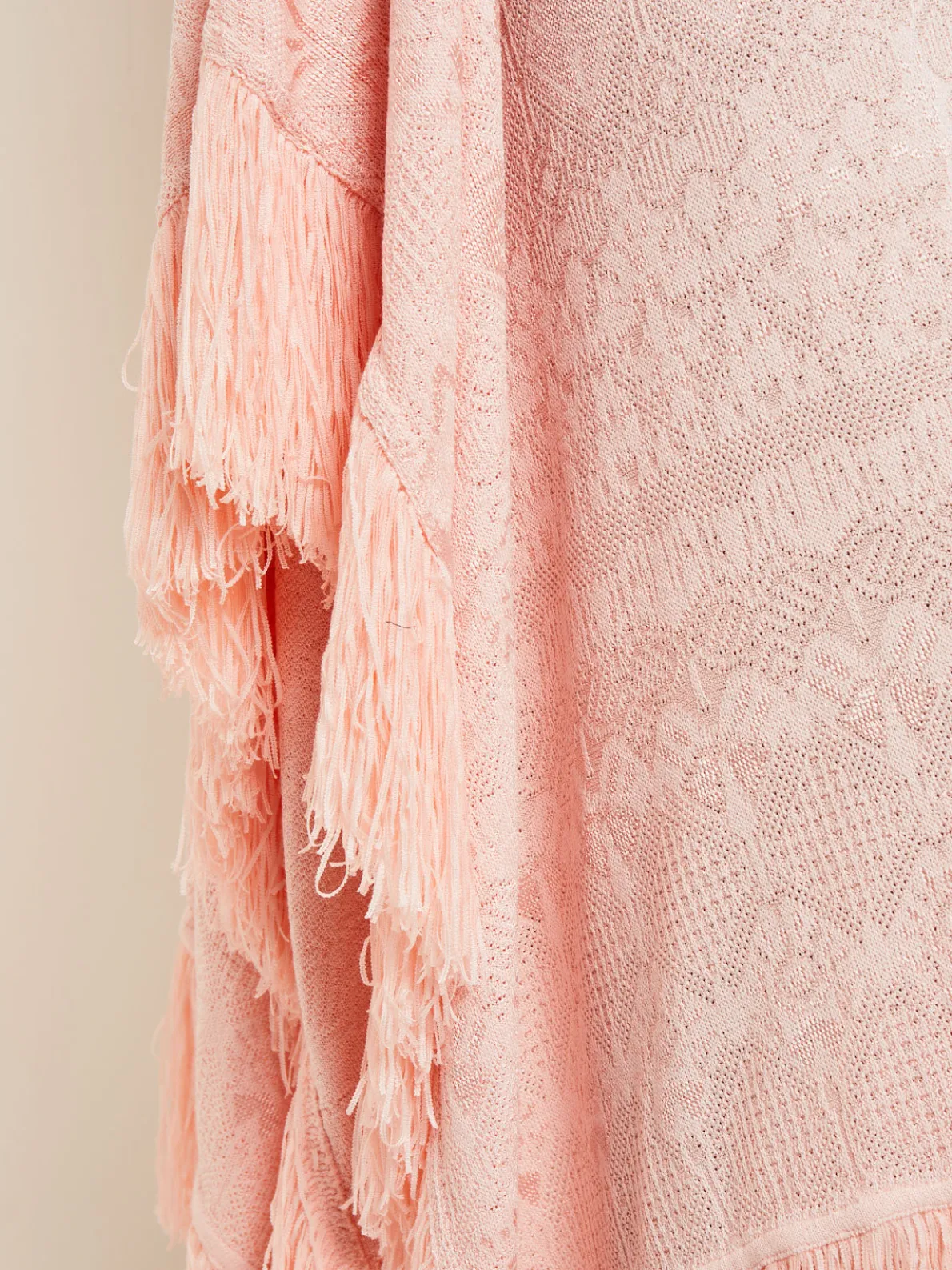 Midi Wrap Dress - Soft Jacquard Knit