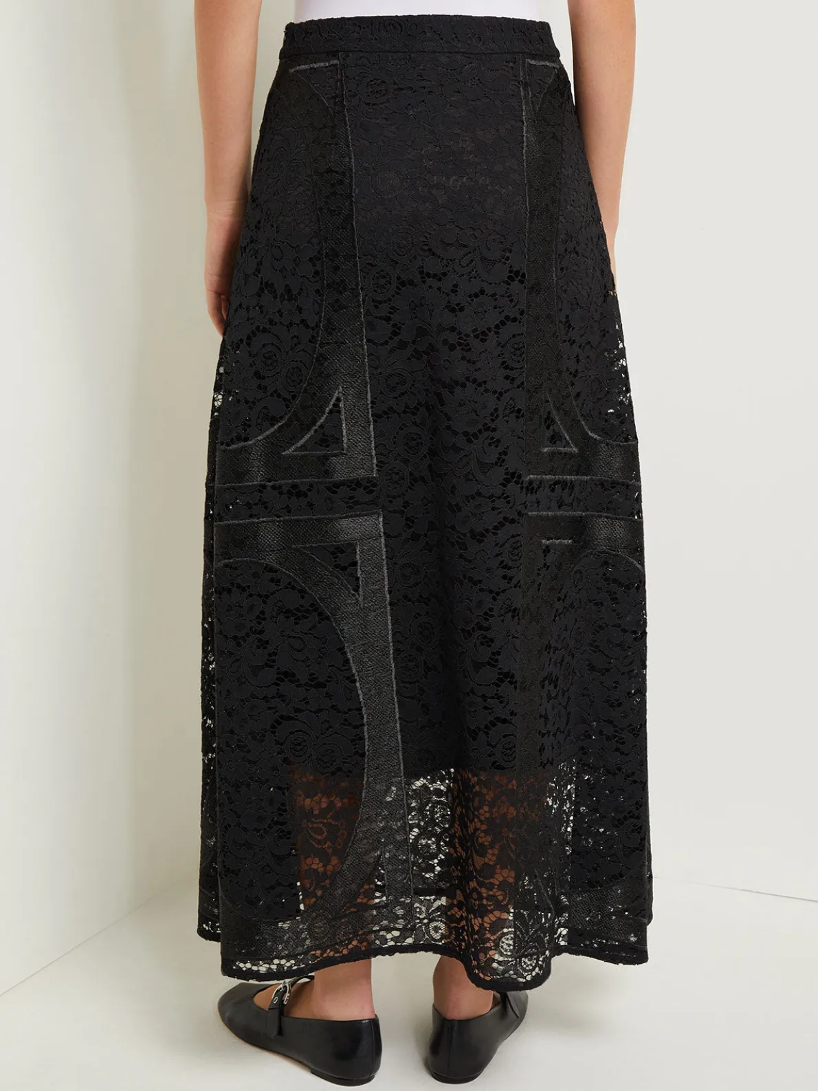 Modern Fit Textural Woven Maxi Skirt
