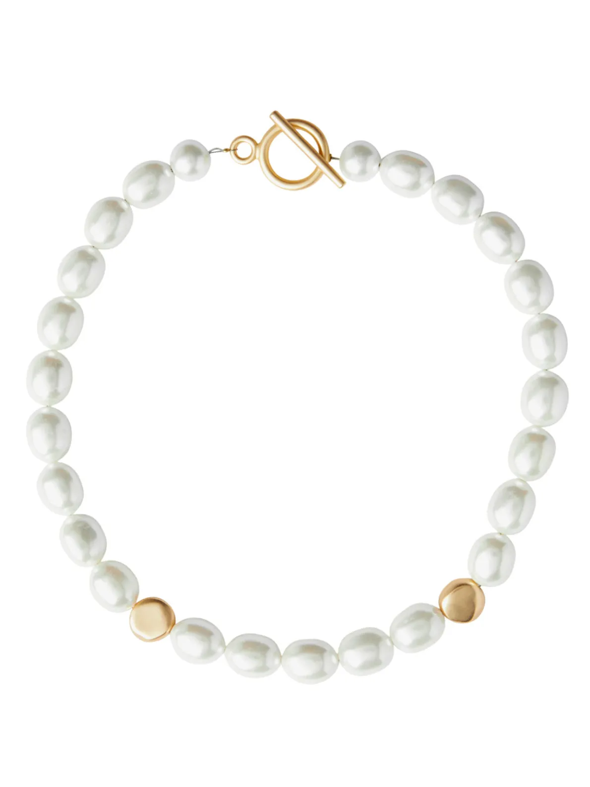 Mother of Pearl with Beaded Accent Necklace