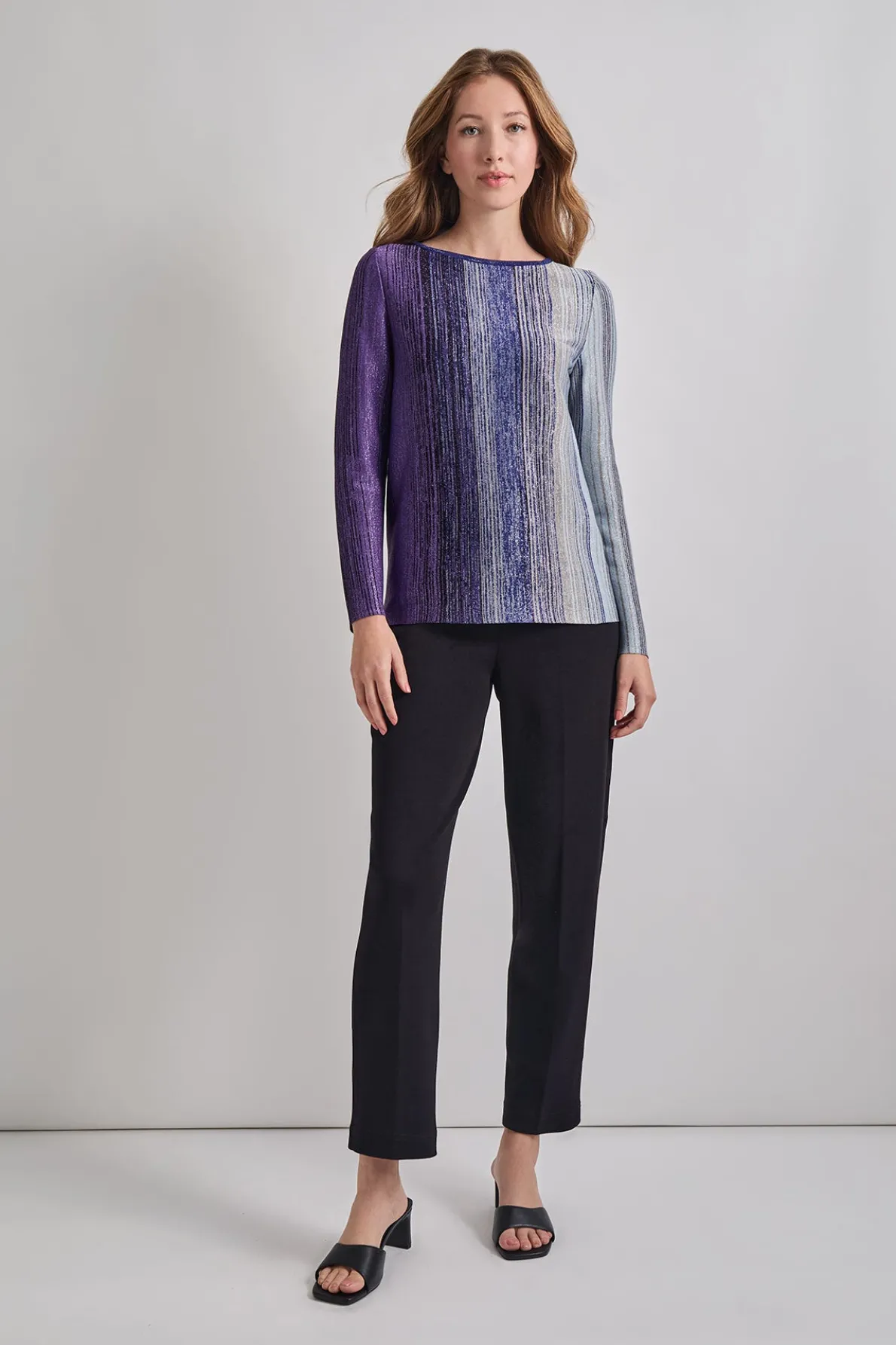 Shimmer Lurex Knit Tunic