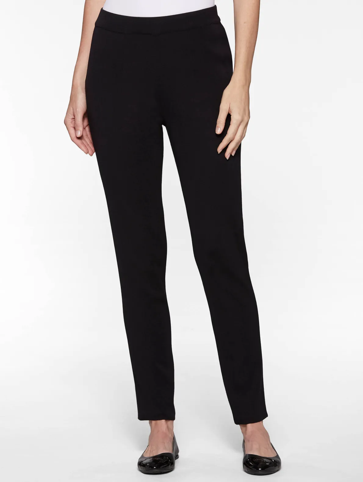 Slim Leg Knit Pant