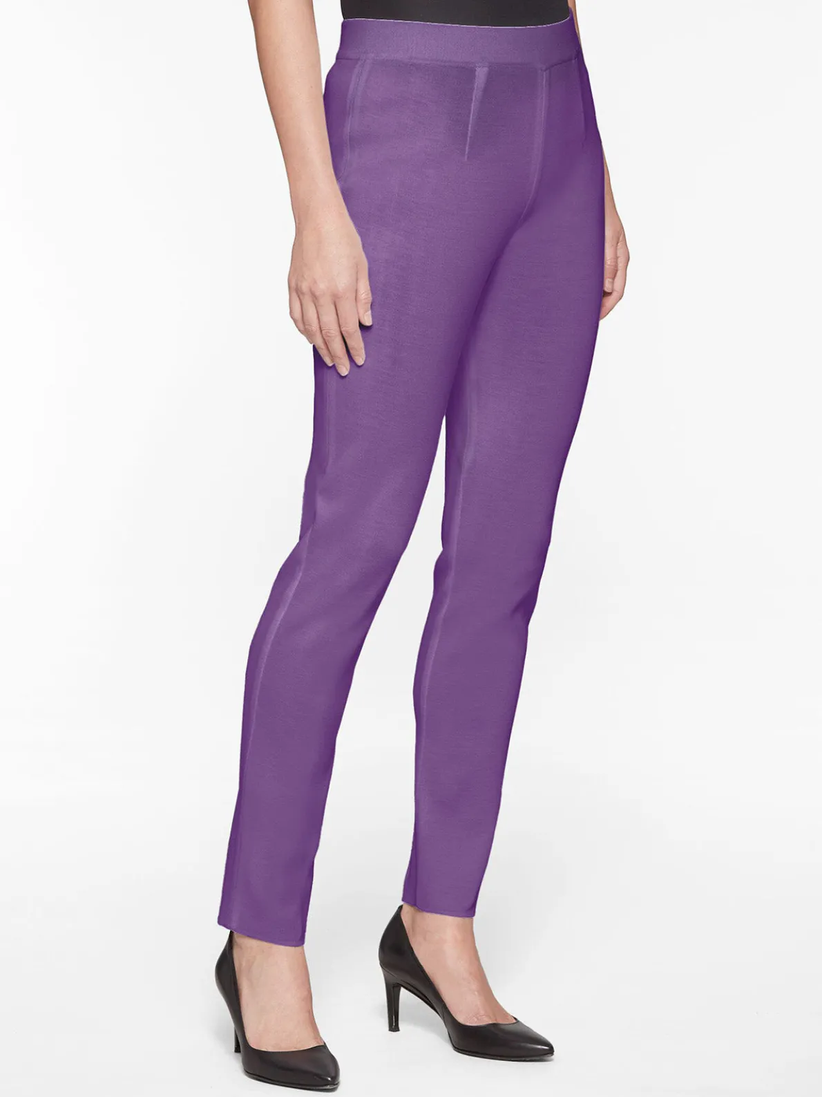 Slim Leg Knit Pant