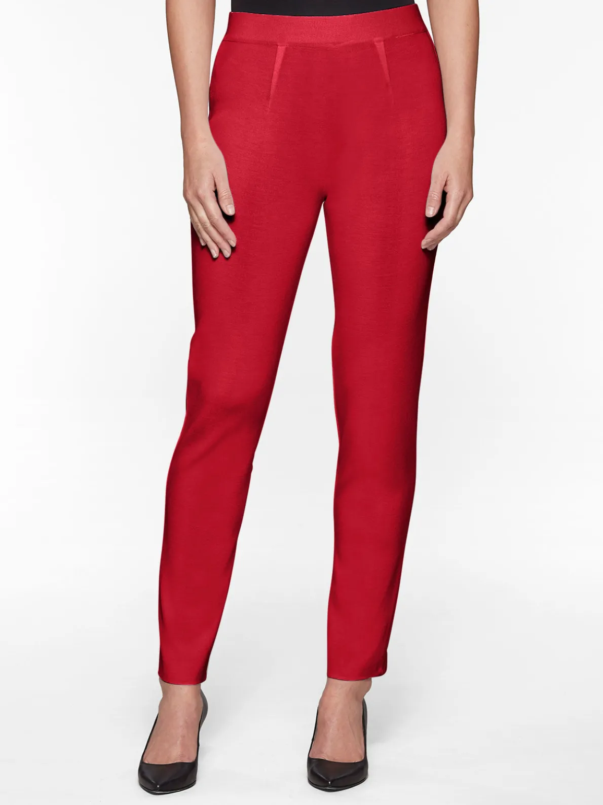 Slim Leg Knit Pant
