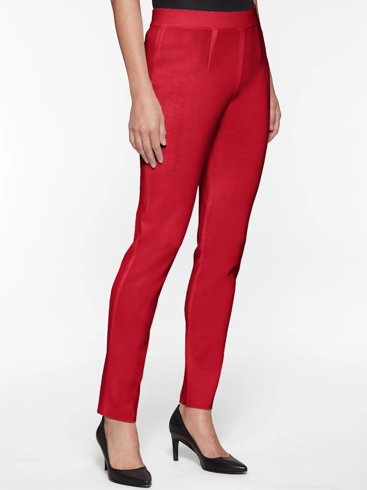 Slim Leg Knit Pant
