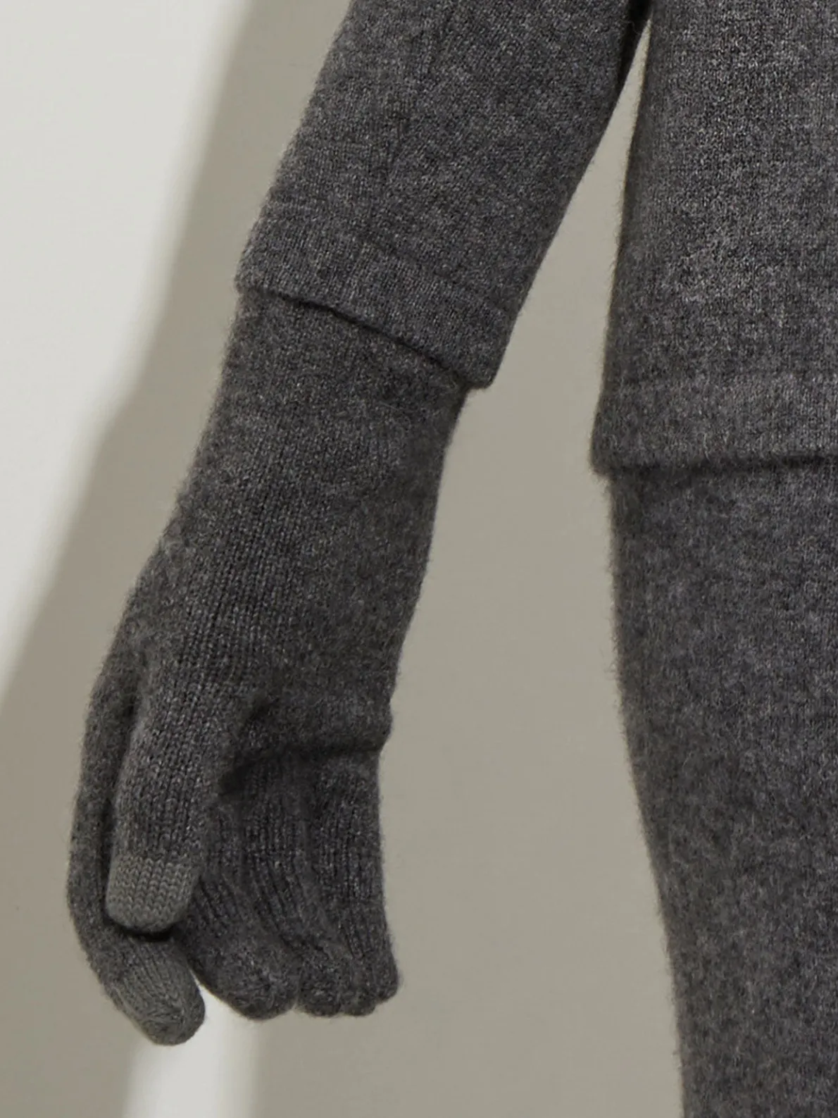Tech Touch Long Cashmere Gloves