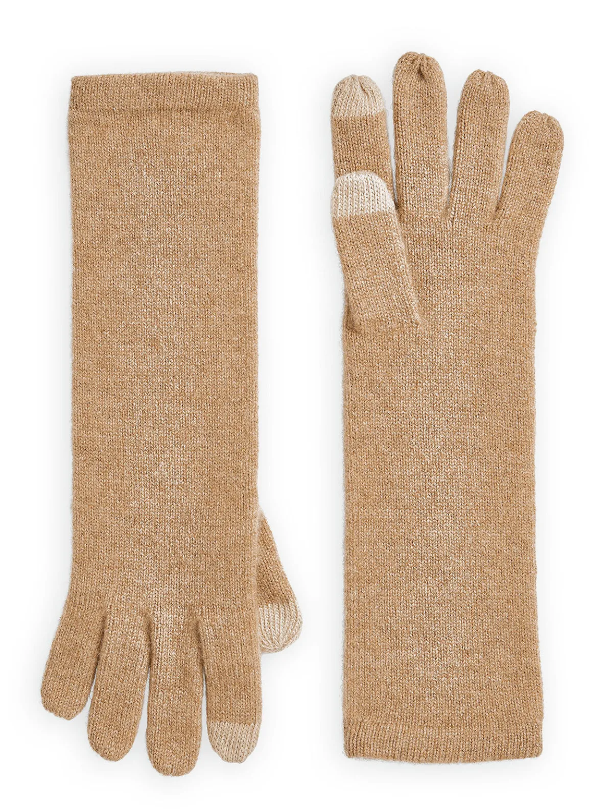 Tech Touch Long Cashmere Gloves