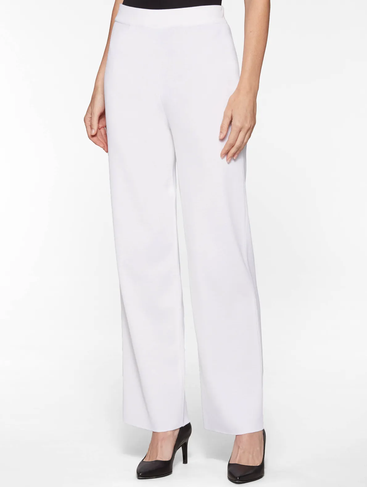 Wide Leg Knit Pant