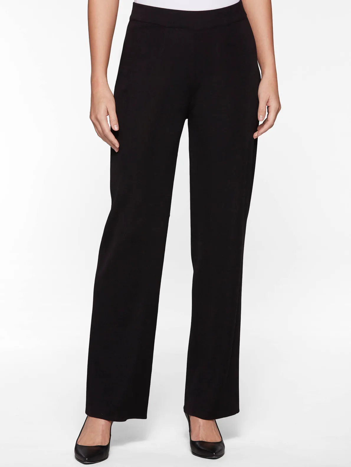 Wide Leg Knit Pant