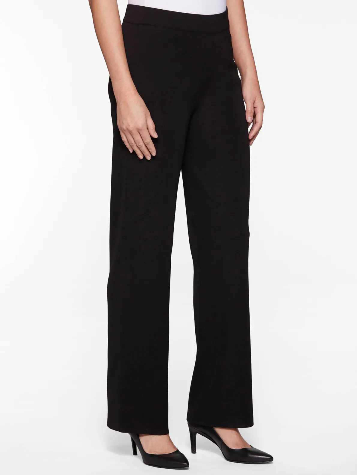 Wide Leg Knit Pant